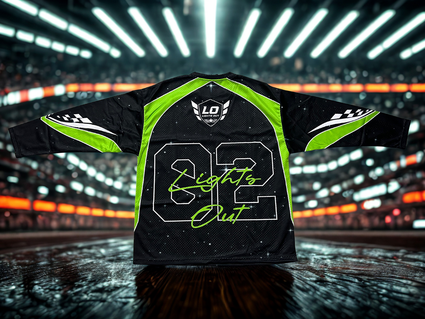 Lights Out Long Sleeve Racer Jersey